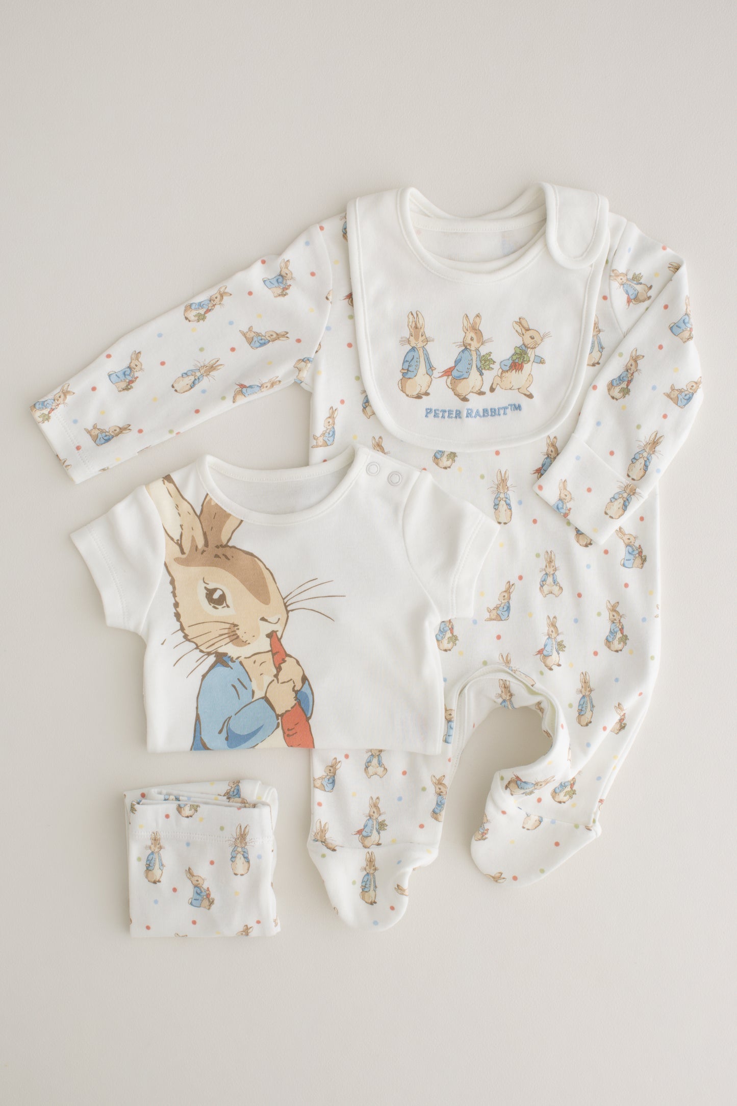 Peter Rabbit Baby 4 Piece Set