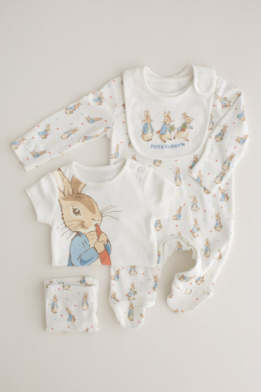 Peter Rabbit Baby 4 Piece Set