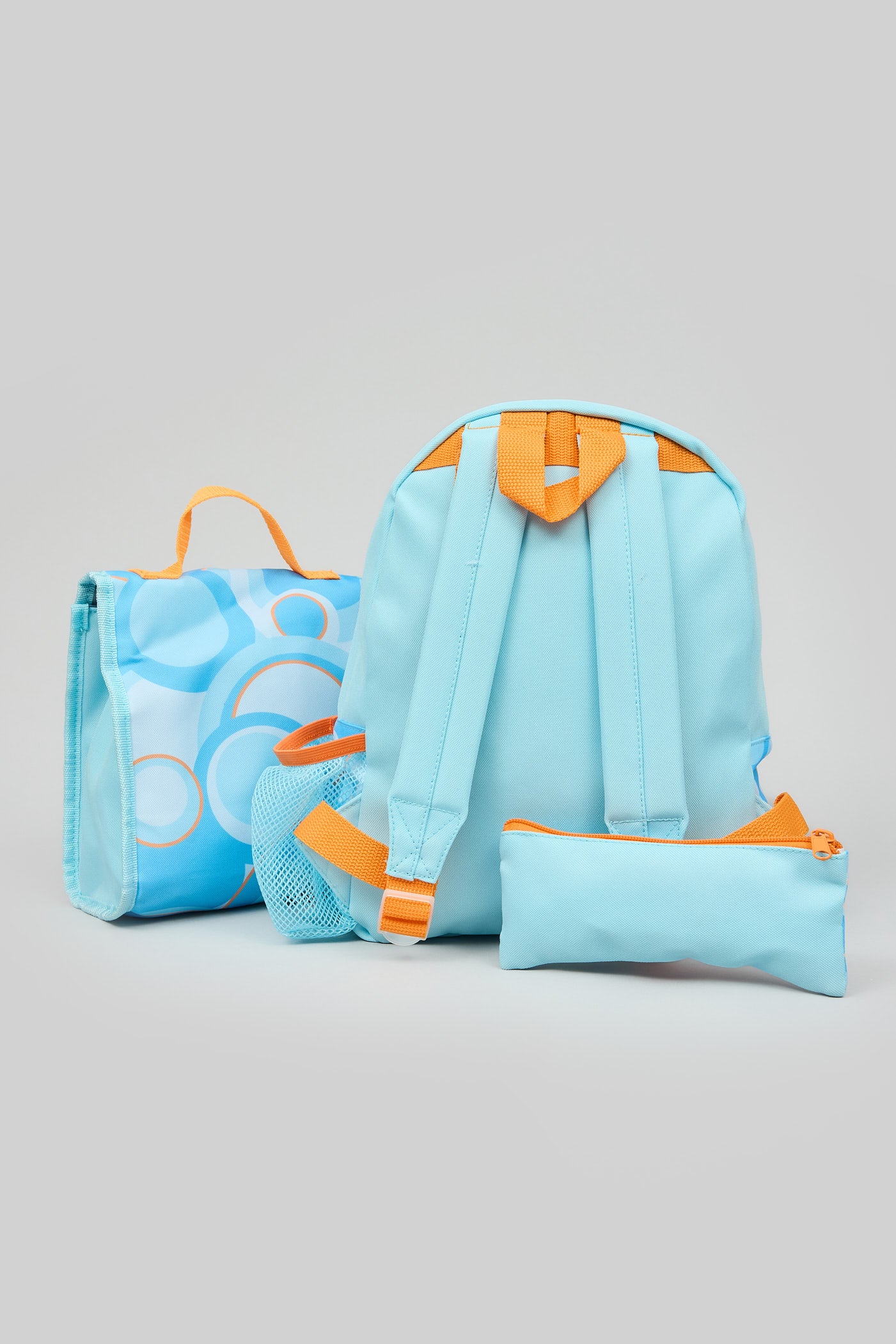 Bluey Backpack, Lunch Bag, Pencil Case Set - Blue