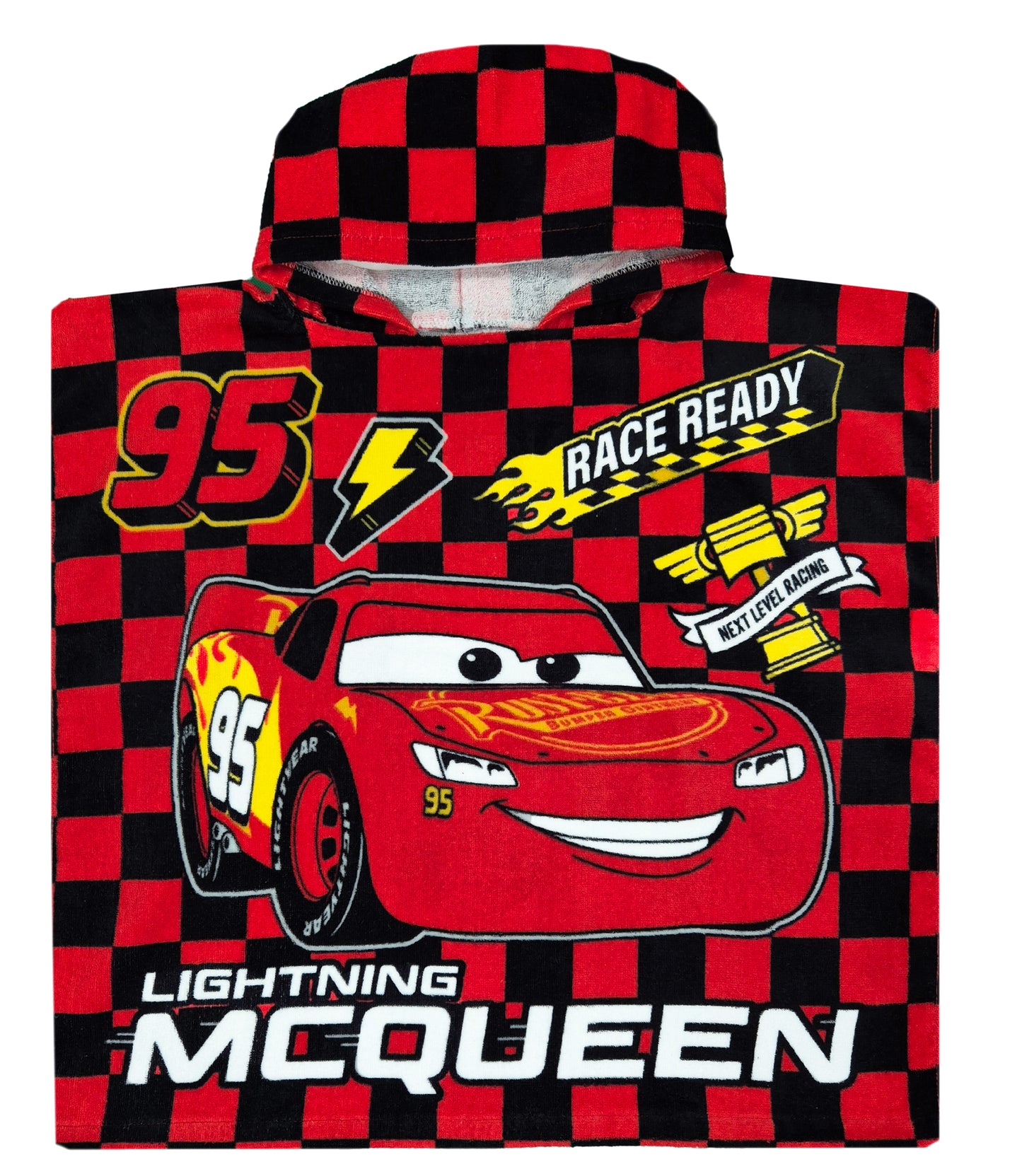 Disney Cars Hooded Poncho Towel