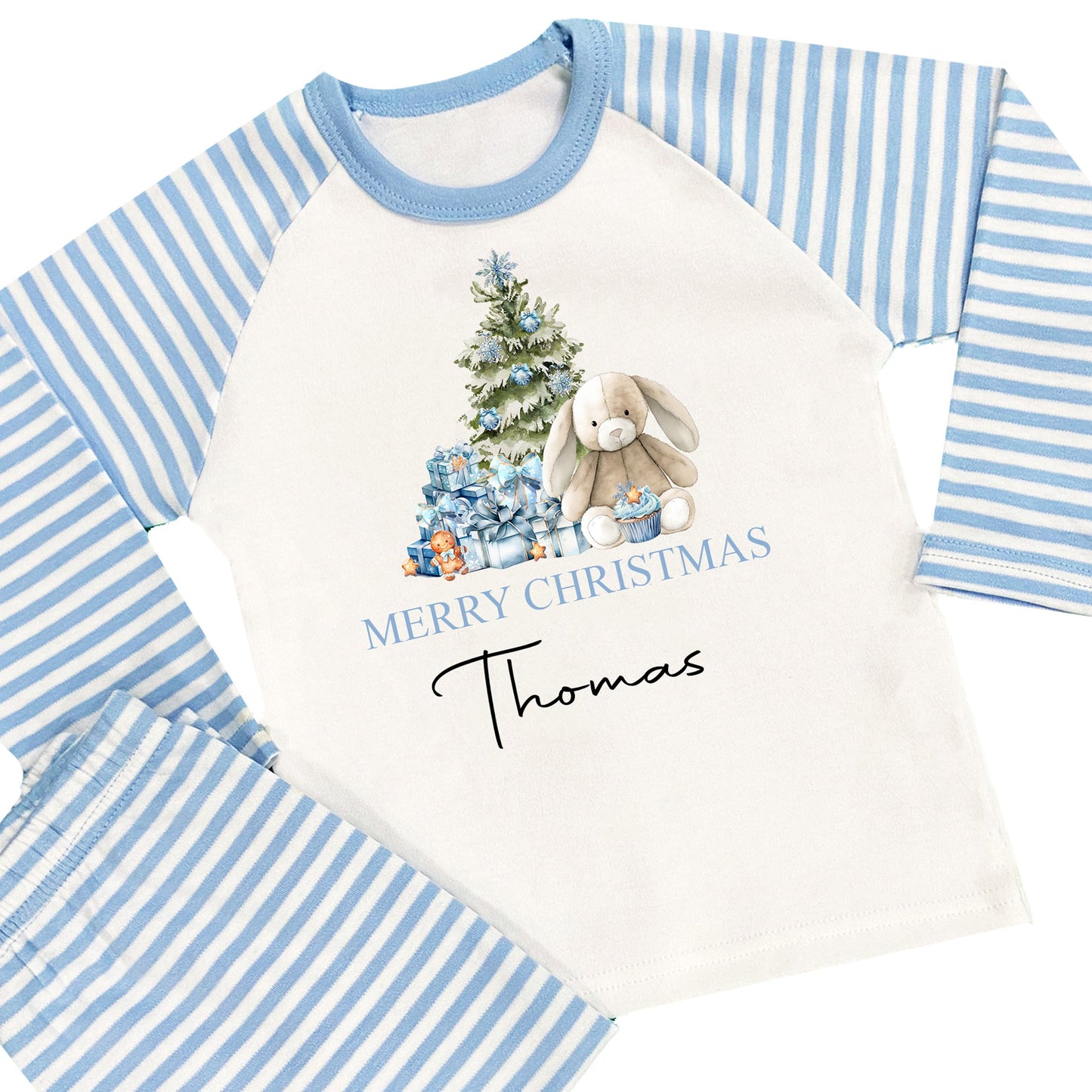 Personalised Boys Christmas Pyjamas