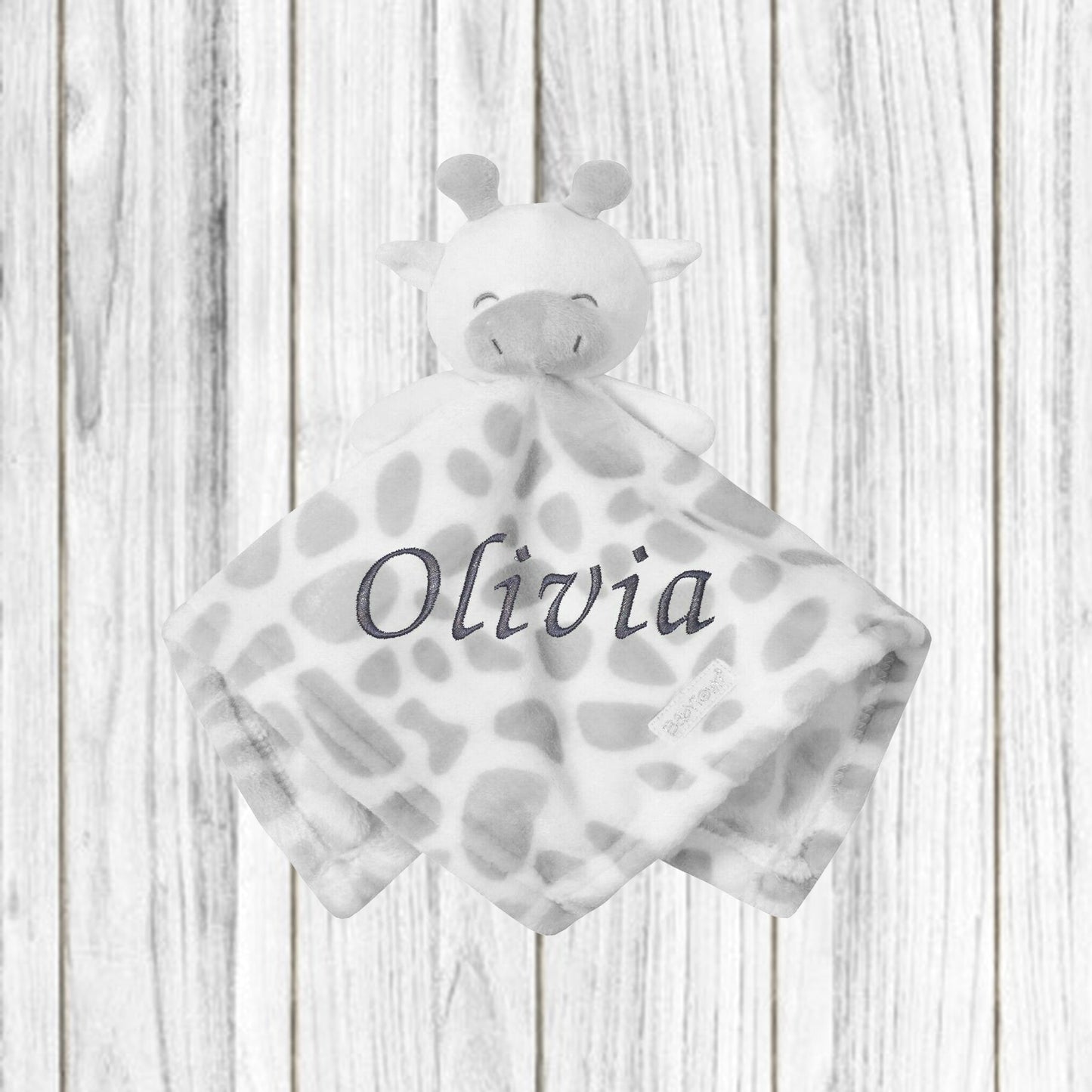 Personalised Giraffe Bundle | Dressing Gown | Blanket | Comforter Gift Set