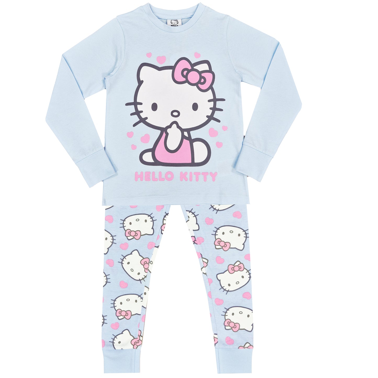 Hello Kitty Girls Pyjamas - Blue