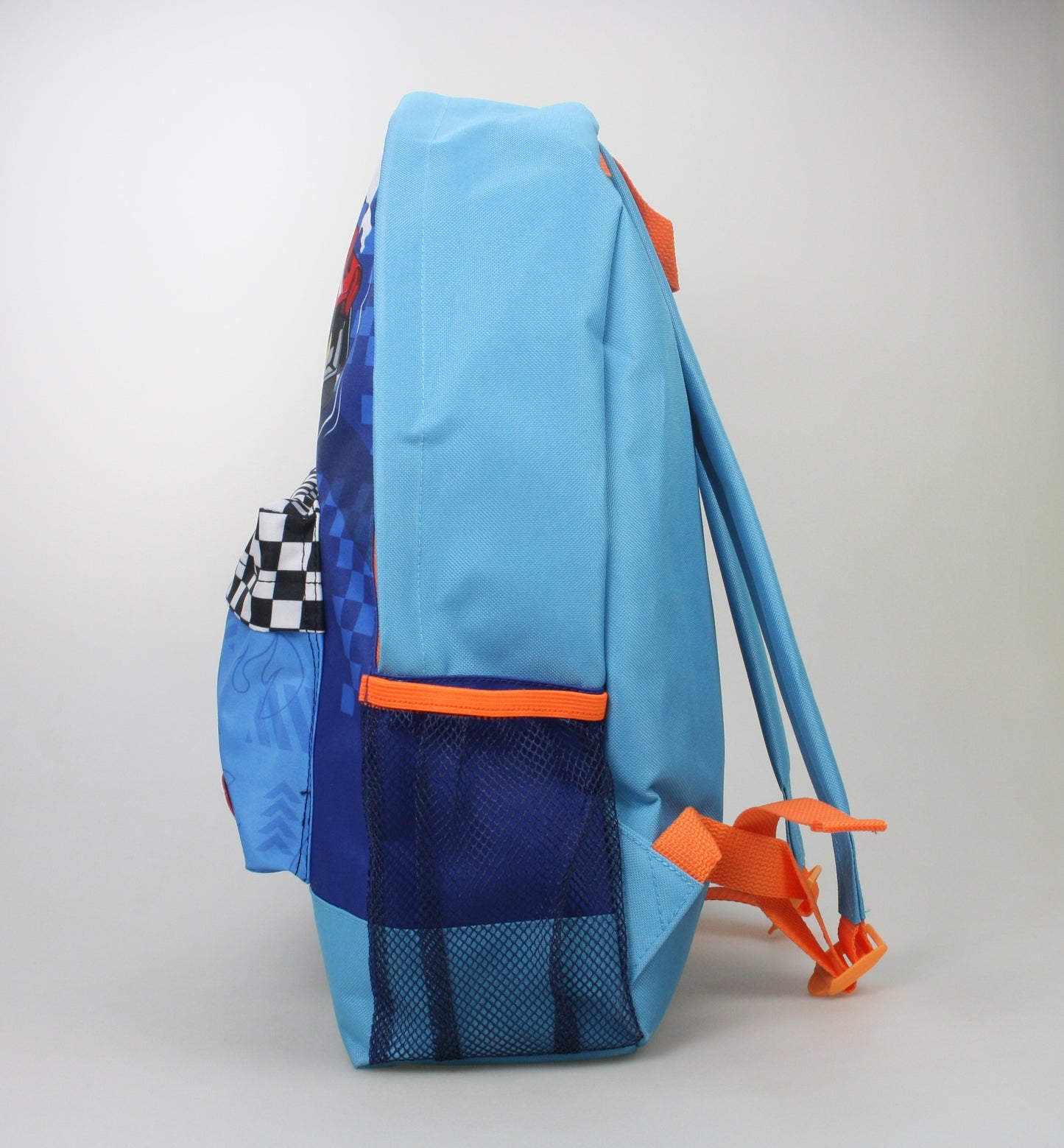 Hot Wheels Personalised Backpack - Light Blue