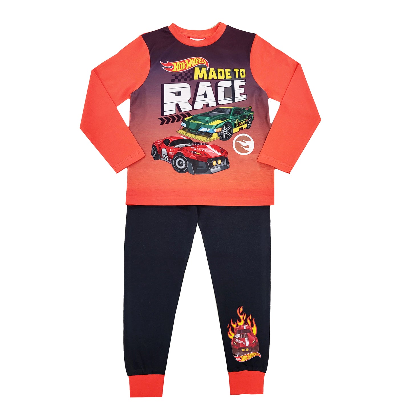 Boys Hot Wheels Pyjamas - Made to Race
