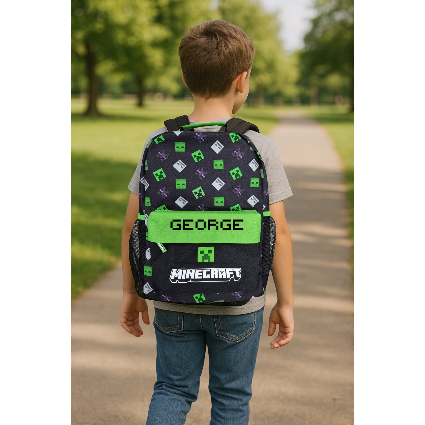 Minecraft Personalised Backpack