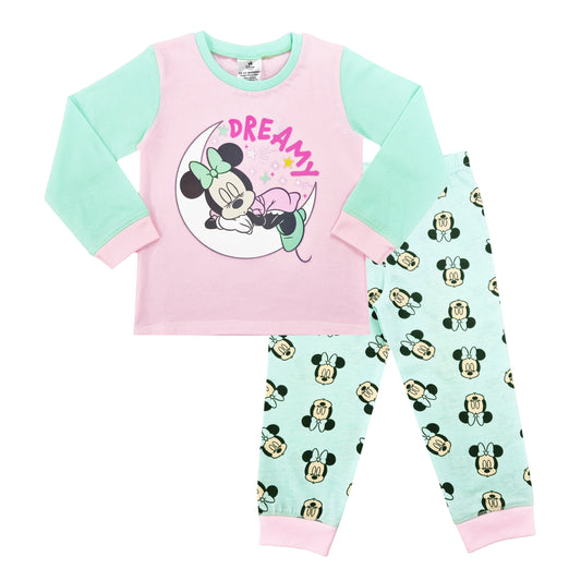 Minnie Mouse Disney Baby Pyjamas - Green Dreamy