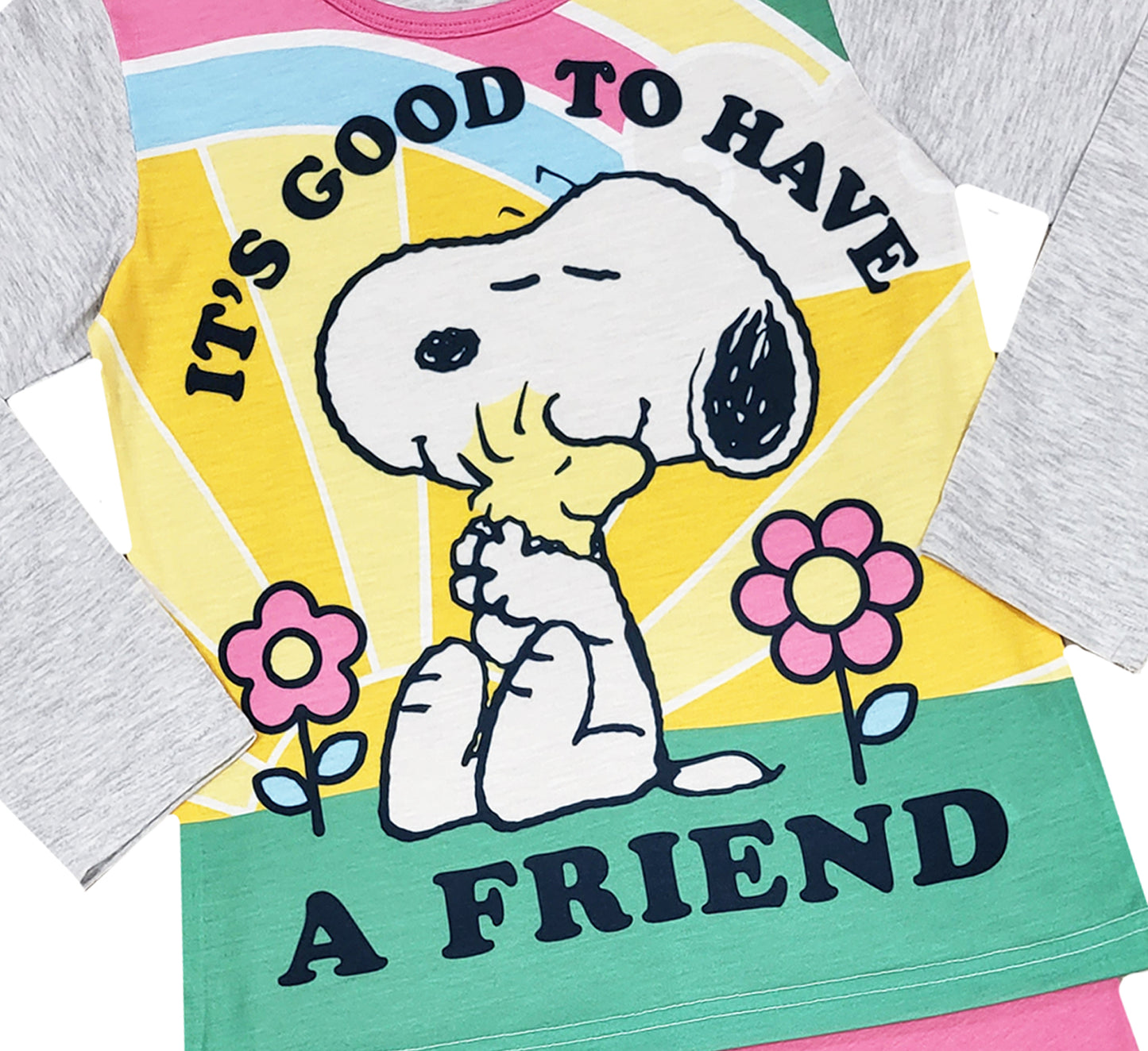 Girls Snoopy Peanuts Pyjamas