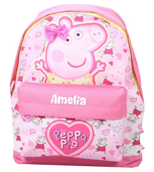 Personalised Peppa Pig Mini Backpack