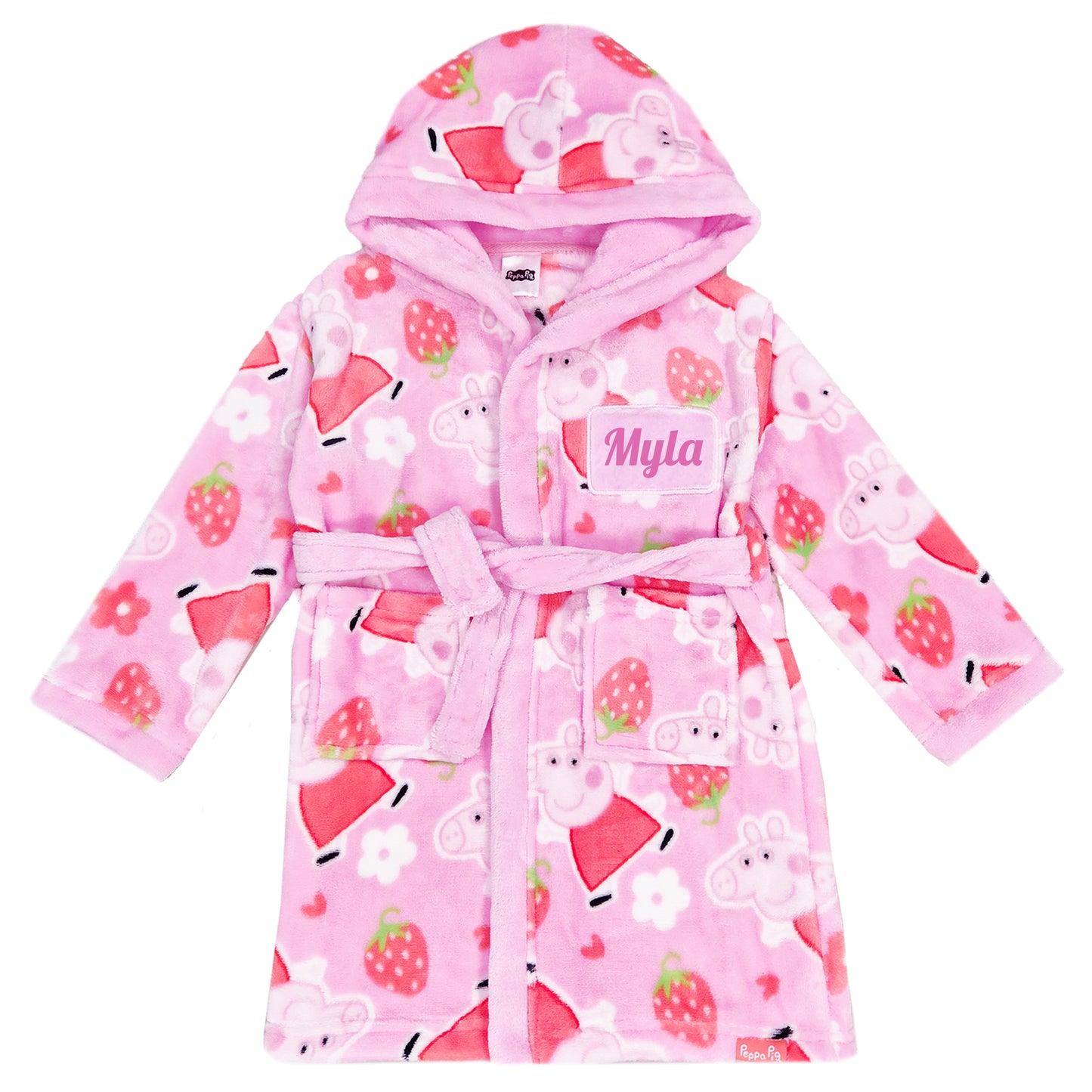Personalised Peppa Pig Pyjamas & Dressing Gown - Initial & Name