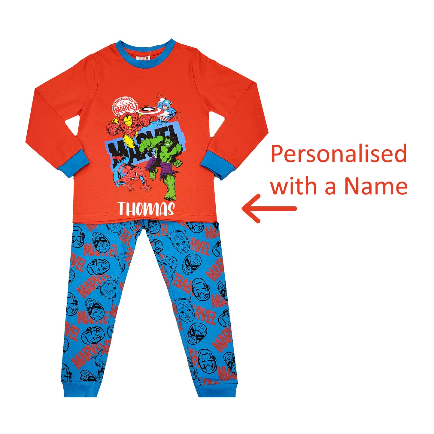 Boys Marvel Pyjamas
