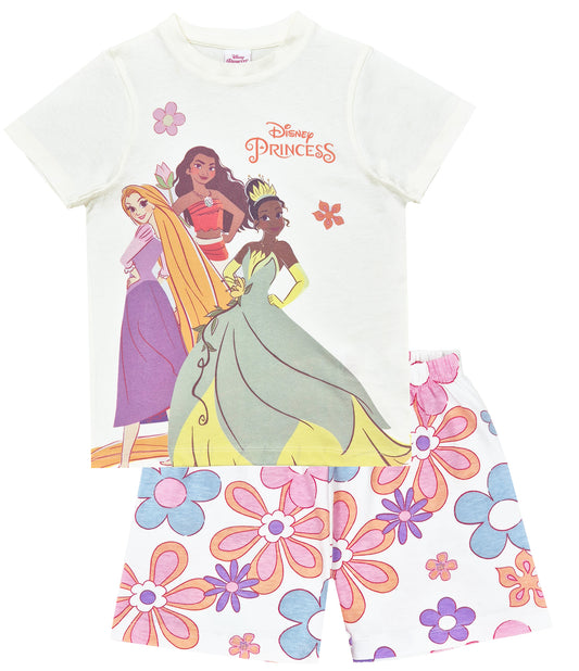 Disney Princess Short Girls Pyjamas