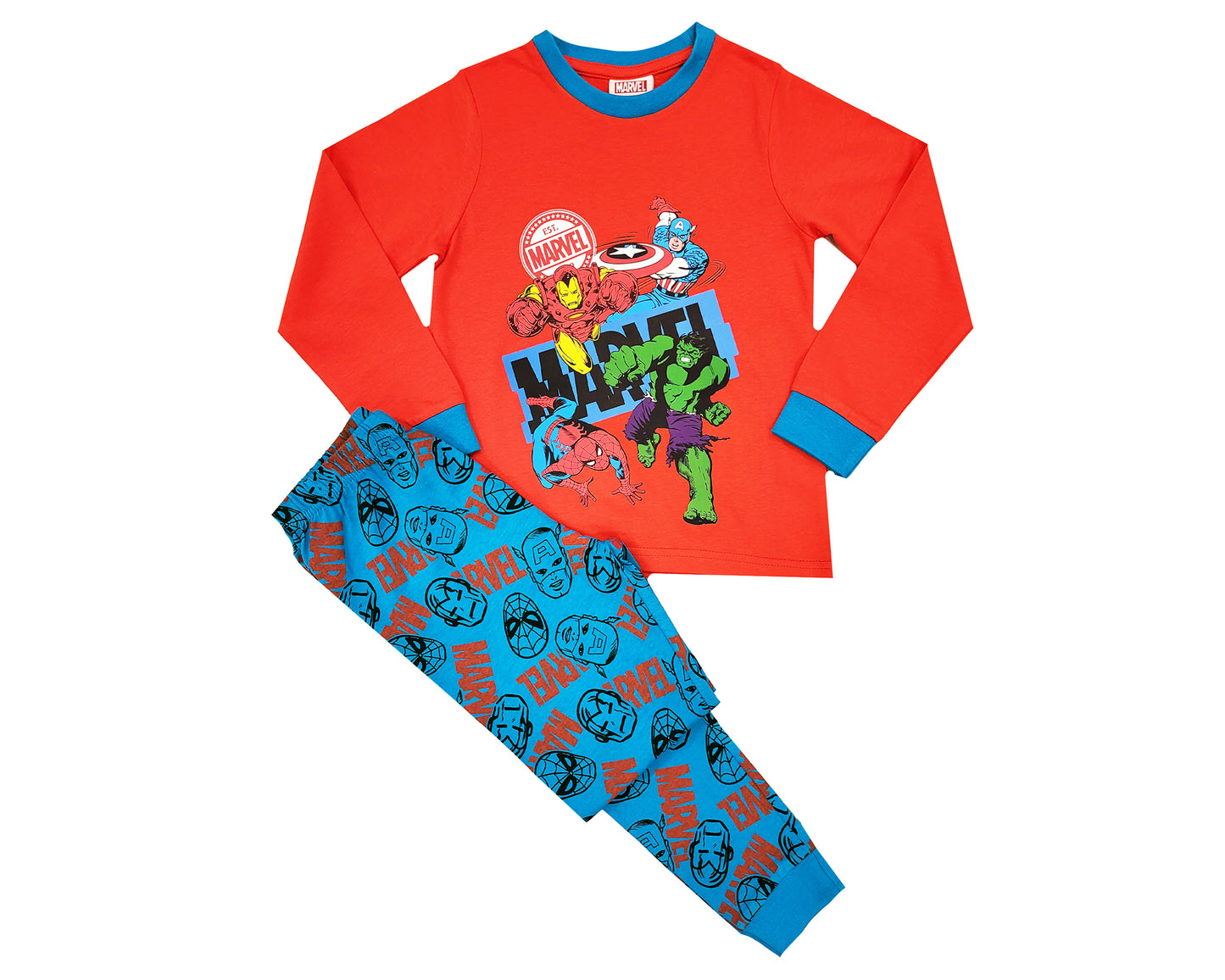 Boys Marvel Pyjamas