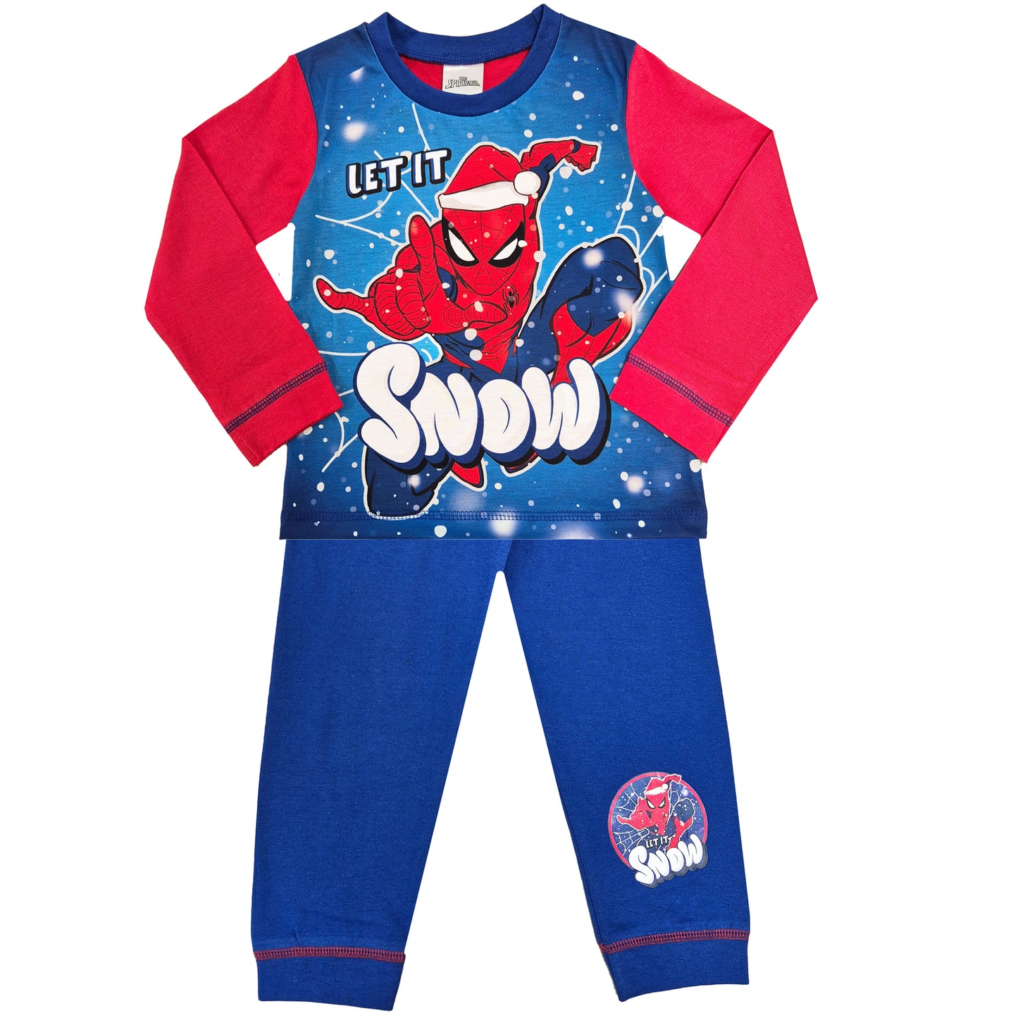 Boys Christmas Spiderman Marvel Pyjamas - Christmas