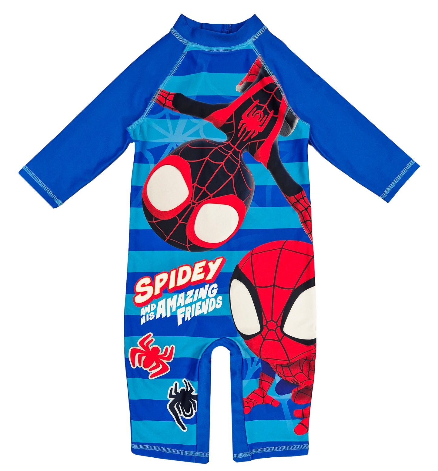Boys Spidey Swimsuit All In One Sun Safe UPF40