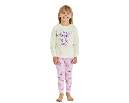 Girls Disney Lilo & Stitch Pyjamas - Angel