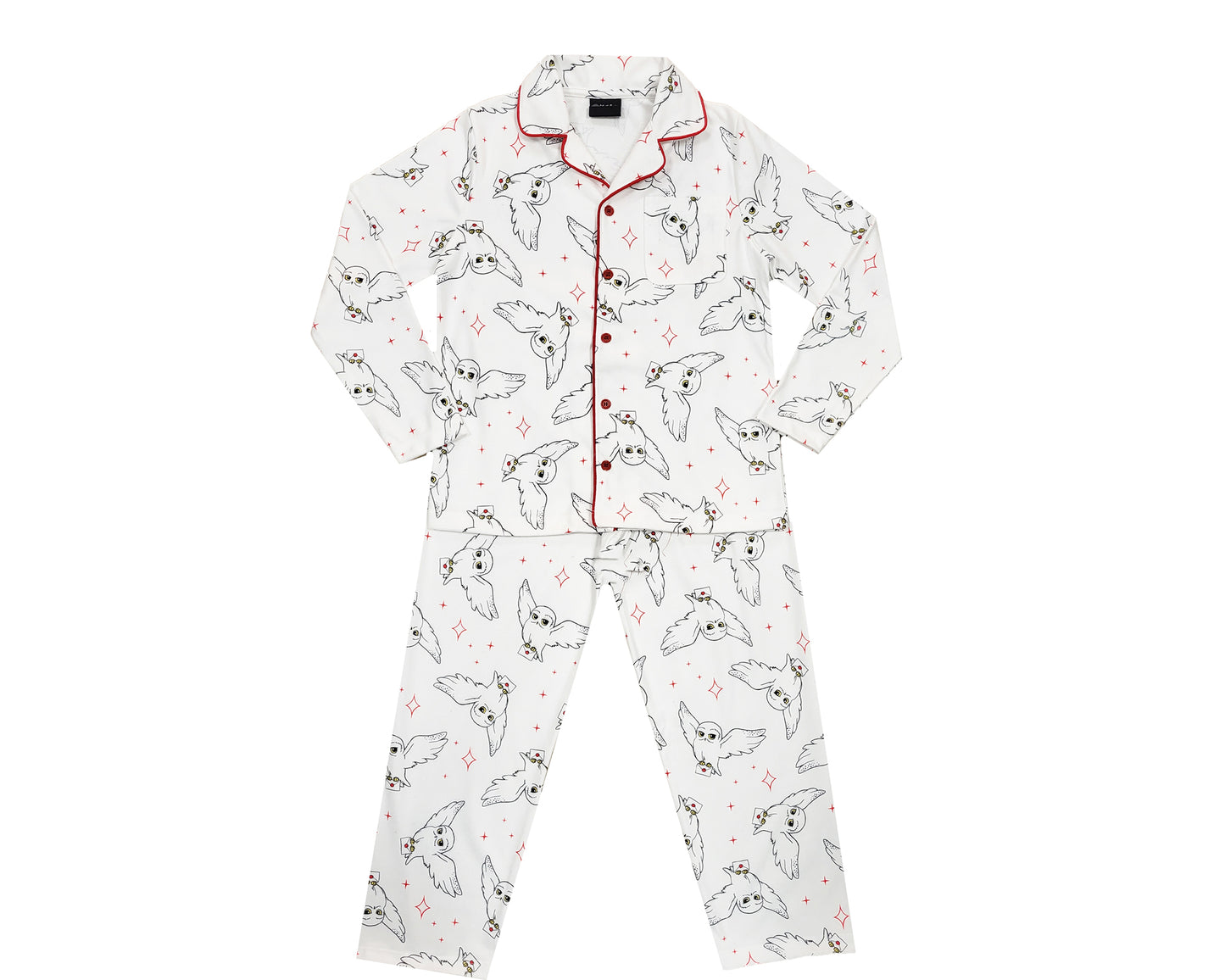 Girls Harry Potter Pyjamas - Button Fleece