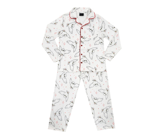 Girls Harry Potter Pyjamas - Button Fleece