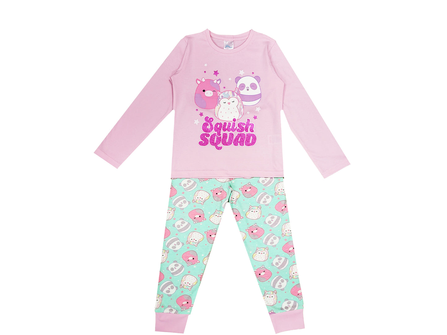 Girls Squishmallows Pyjamas - Patterned