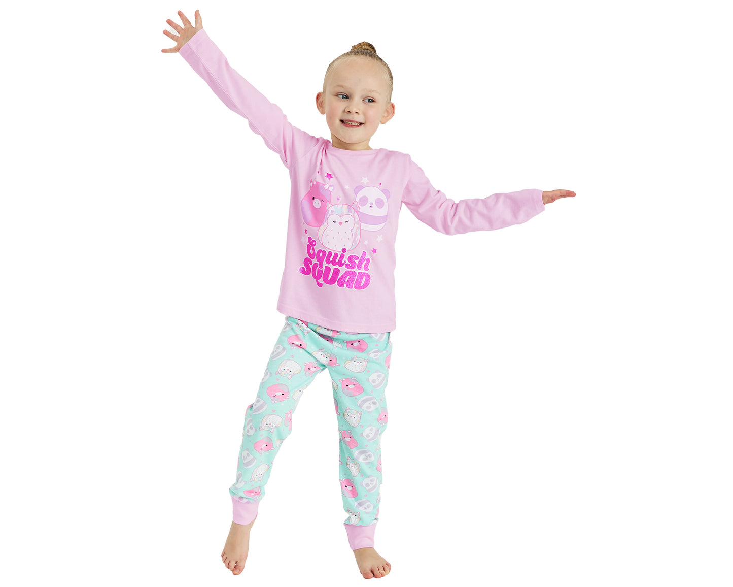 Girls Squishmallows Pyjamas - Patterned