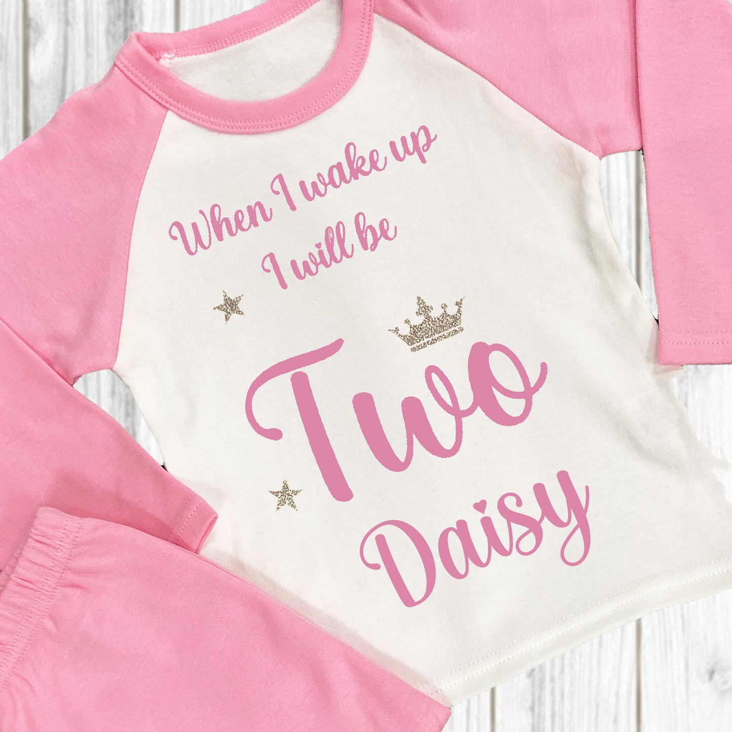 Personalised When I Wake Up Pyjamas