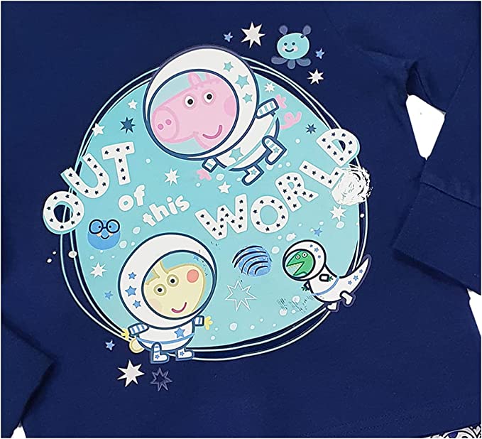 Boys George Pig Pyjamas - Out of This World