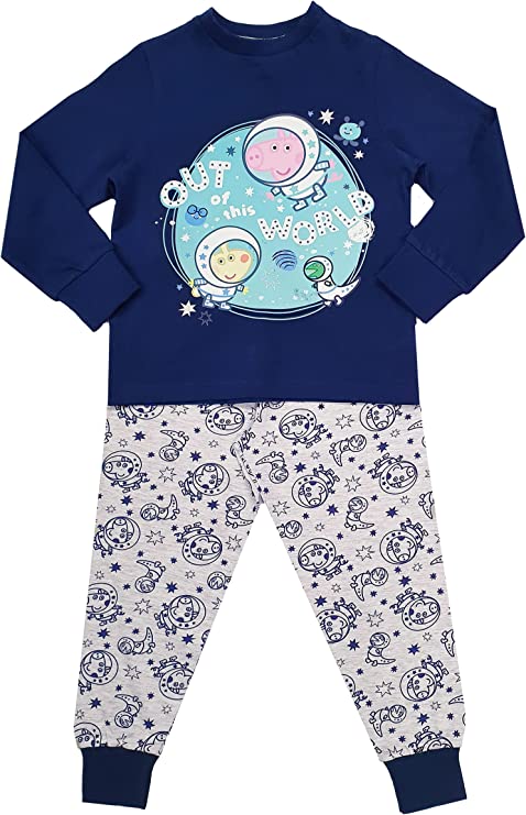 Boys George Pig Pyjamas - Out of This World