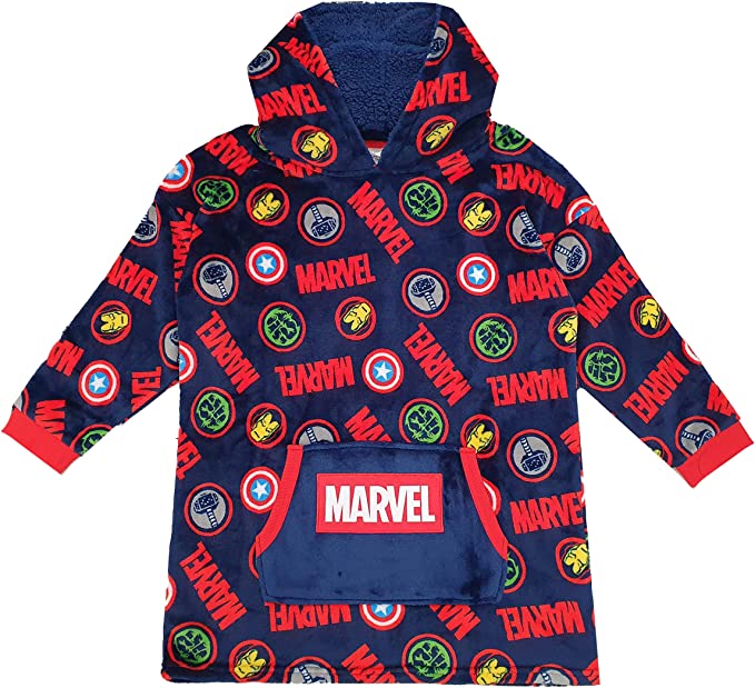 Boys Marvel Oversized Hoodie