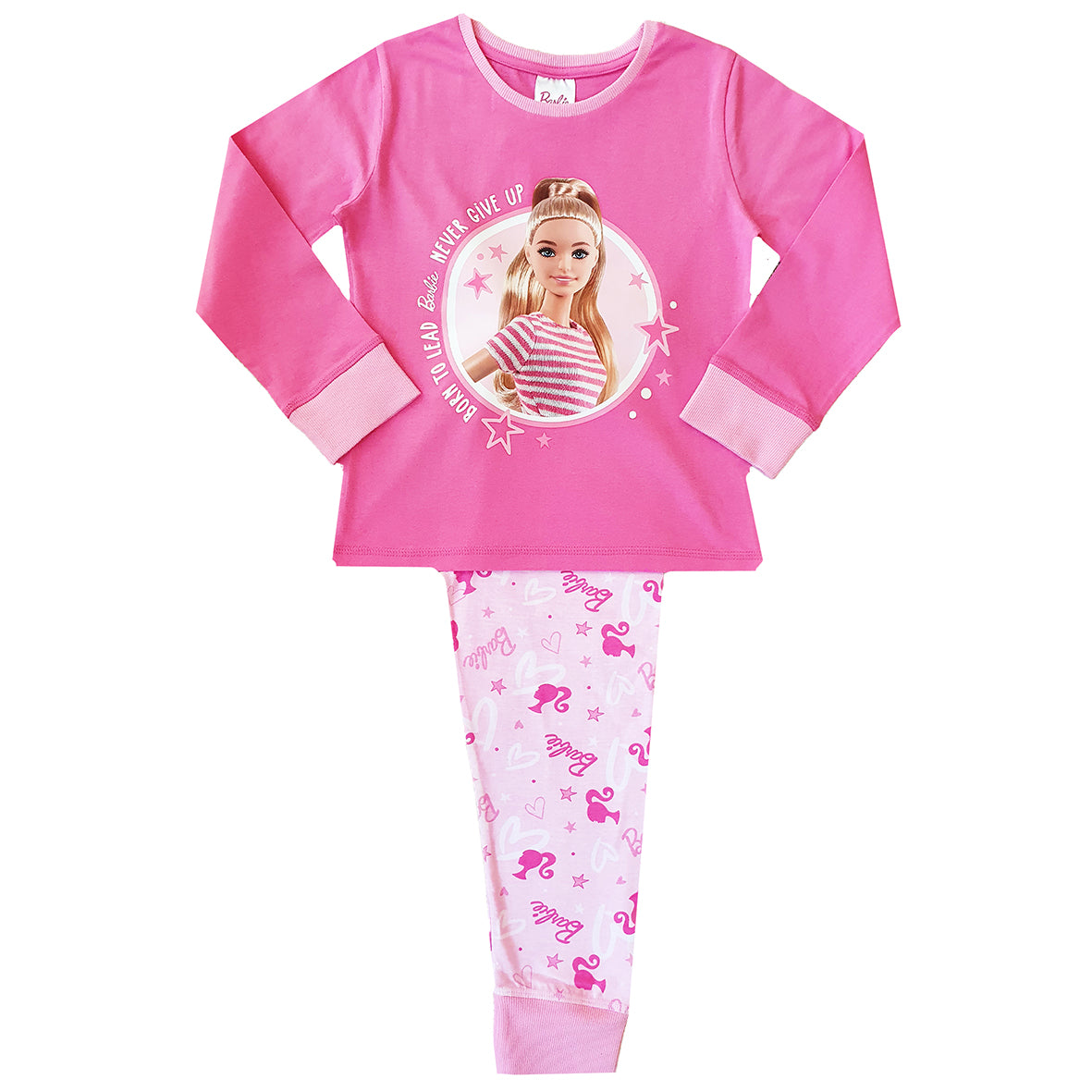 Girls Barbie Pyjamas - Never Give Up
