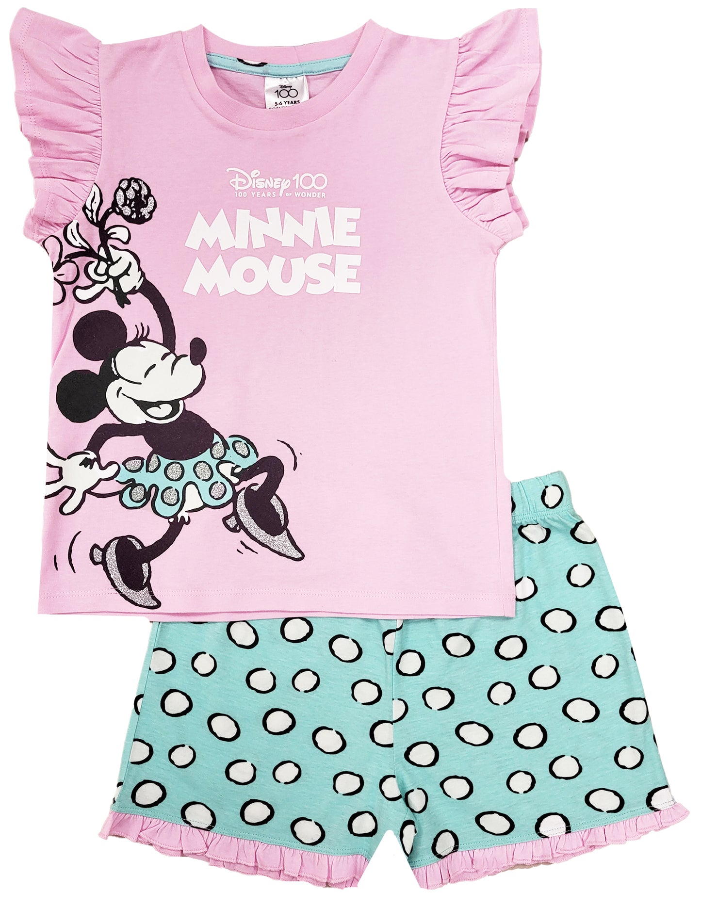 Girls Disney Minnie Mouse Short Pyjamas