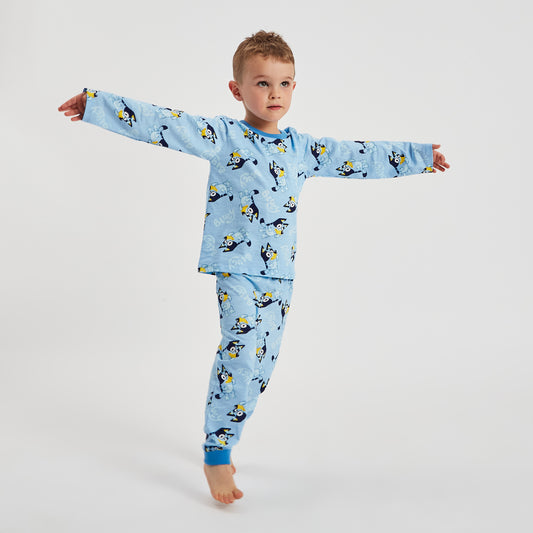 Boys Bluey Pyjamas - Blue