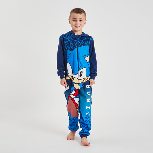 Boys Sonic The Hedgehog Onesie