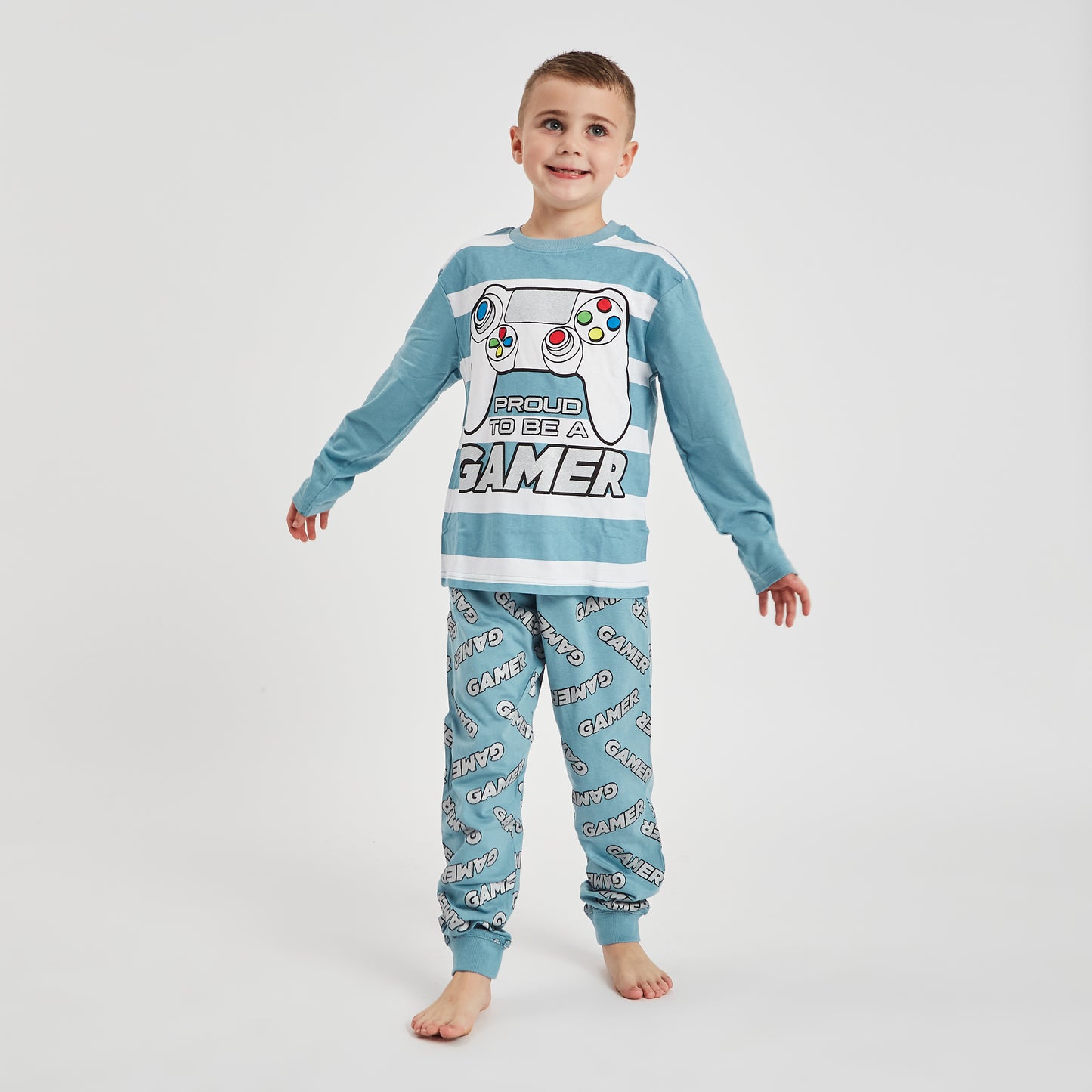Boys Gaming Pyjamas - Proud to Be a Gamer