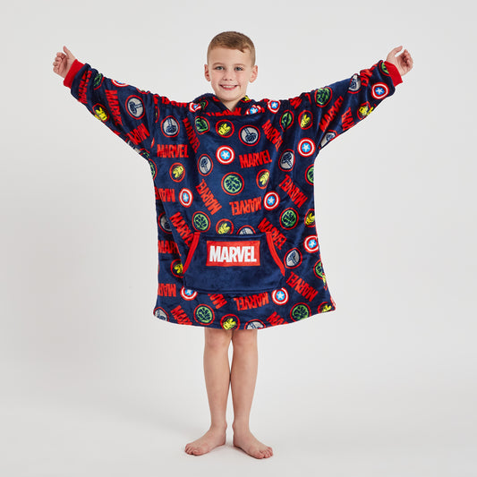 Boys Marvel Oversized Hoodie