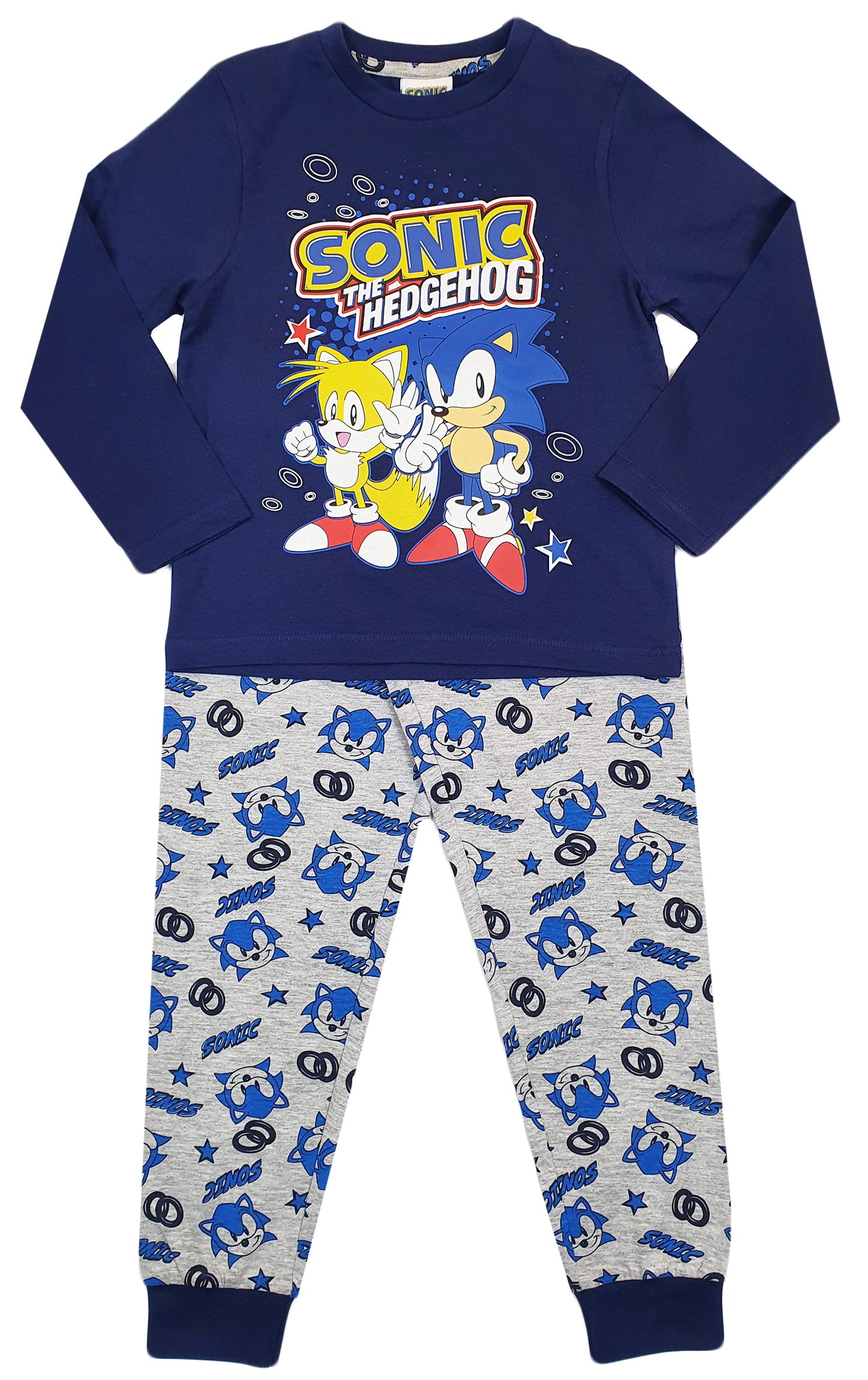 Boys Sonic the Hedgehog Pyjamas - Blue