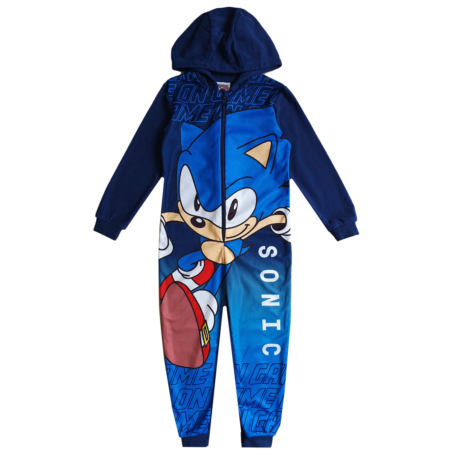 Boys Sonic The Hedgehog Onesie