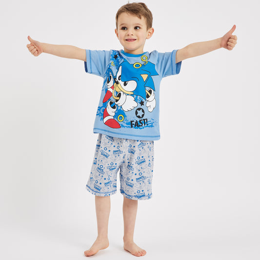 Boys Sonic Short Pyjamas