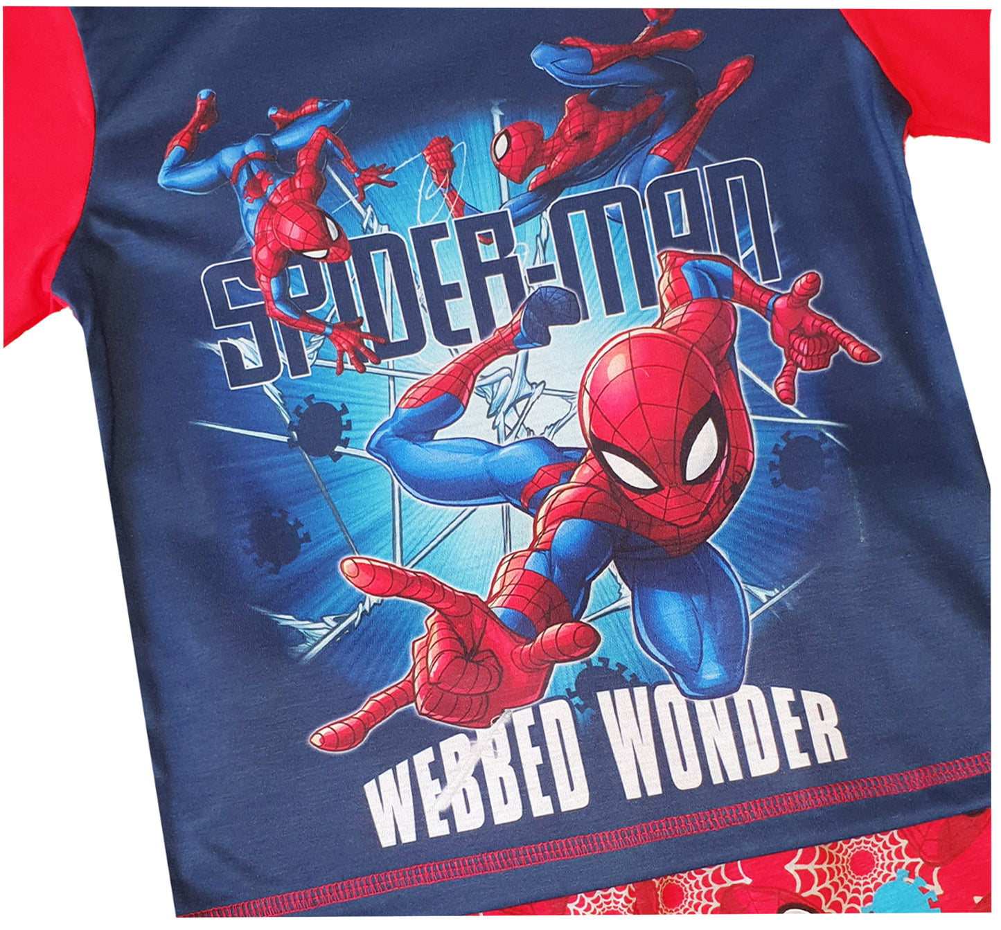 Boys Spiderman Marvel Short Pyjamas
