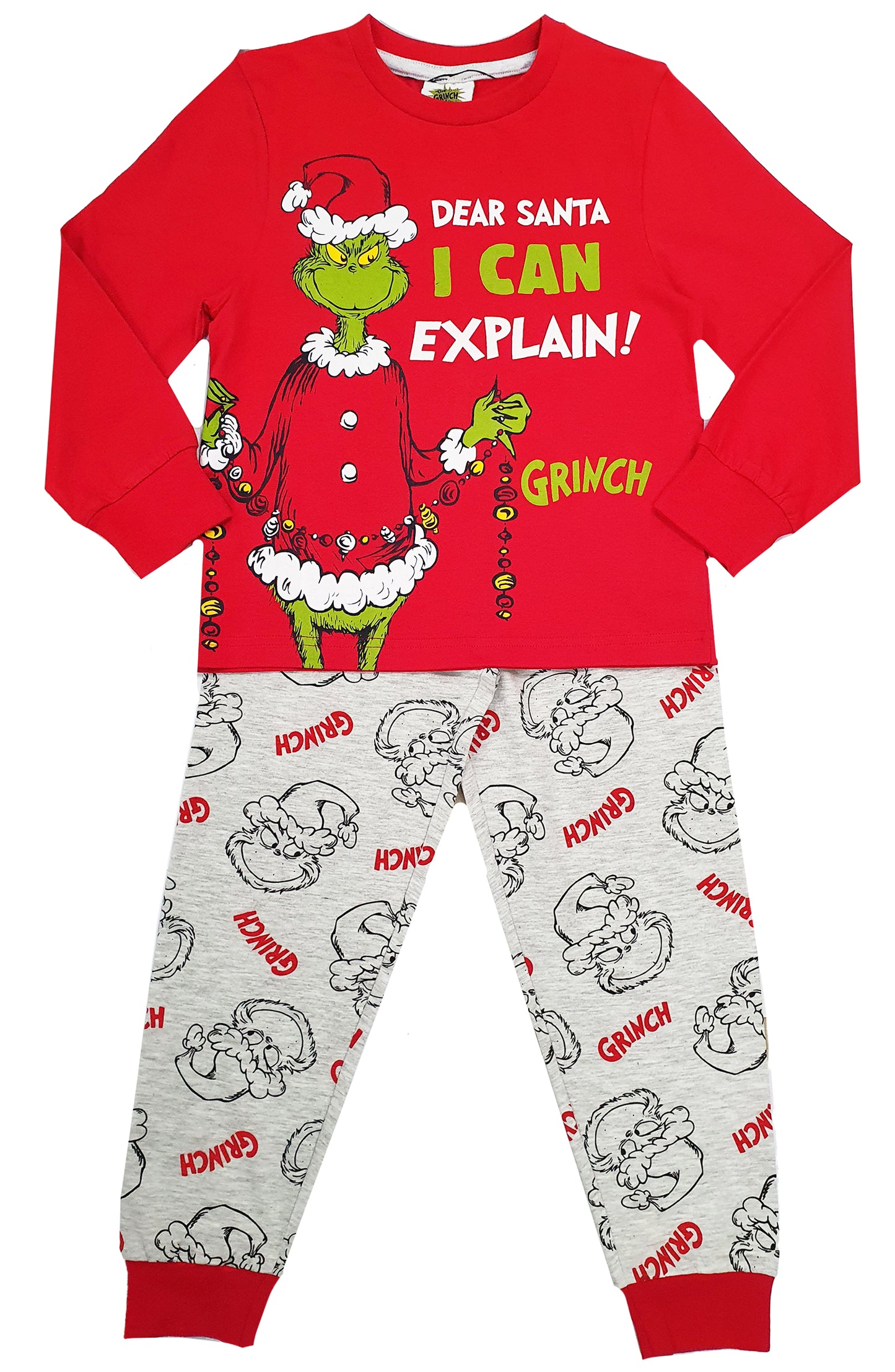 The Grinch Family Matching Christmas Pyjamas