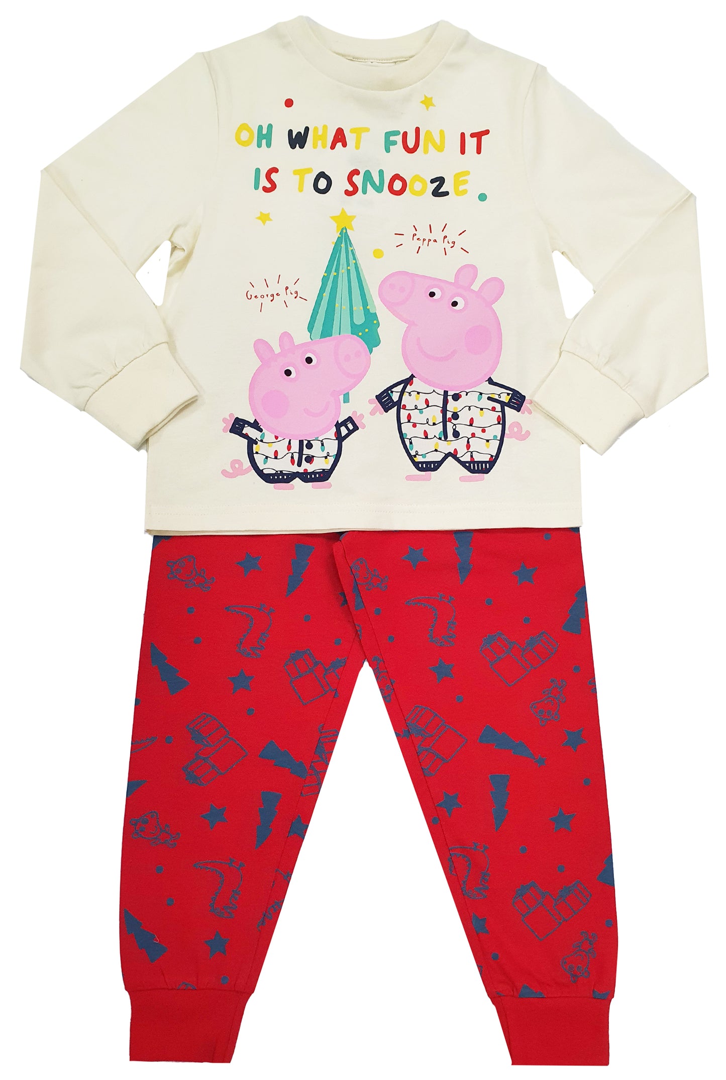 Family Matching Peppa Pig Christmas Pyjamas