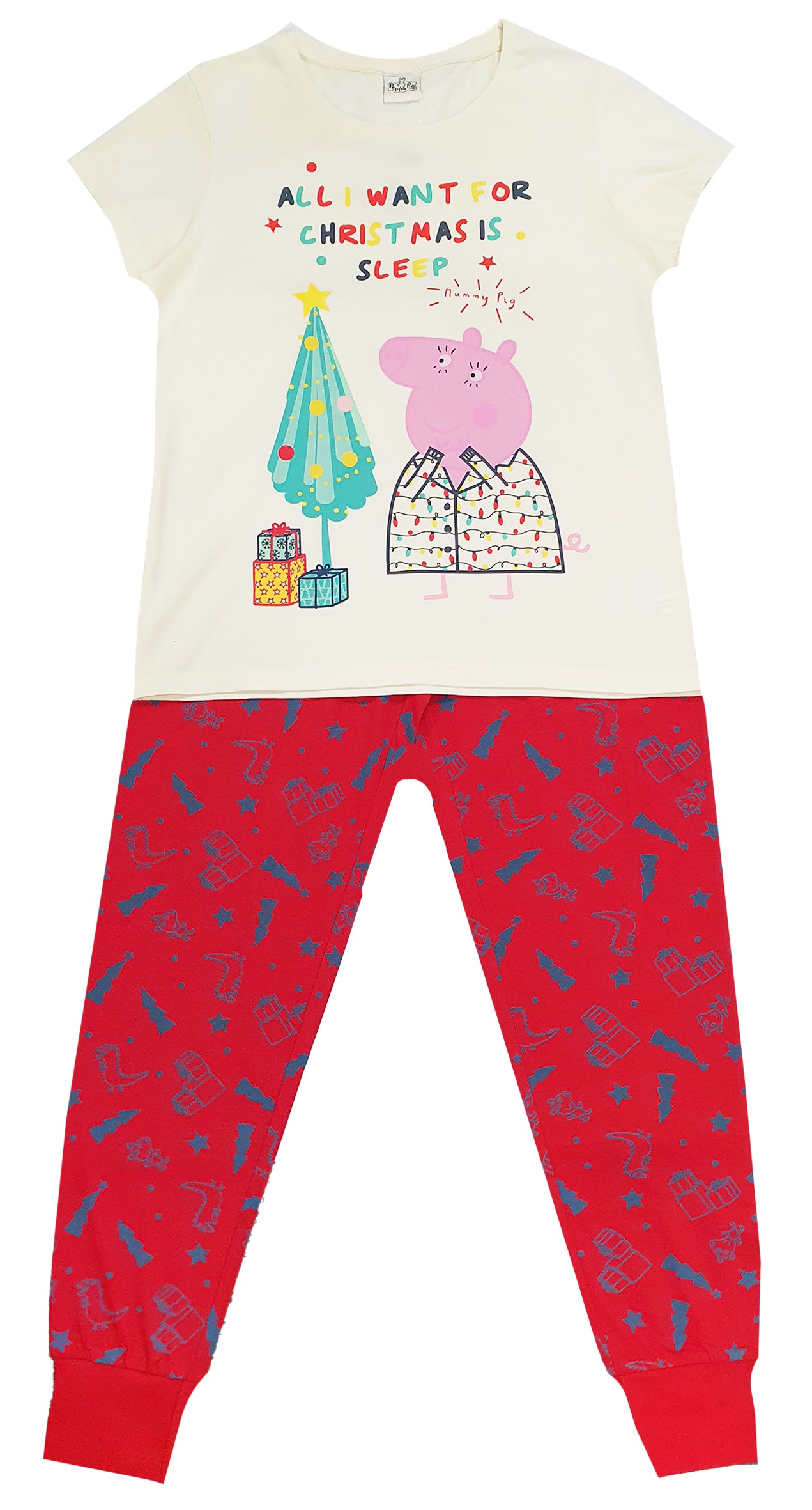 Family Matching Peppa Pig Christmas Pyjamas