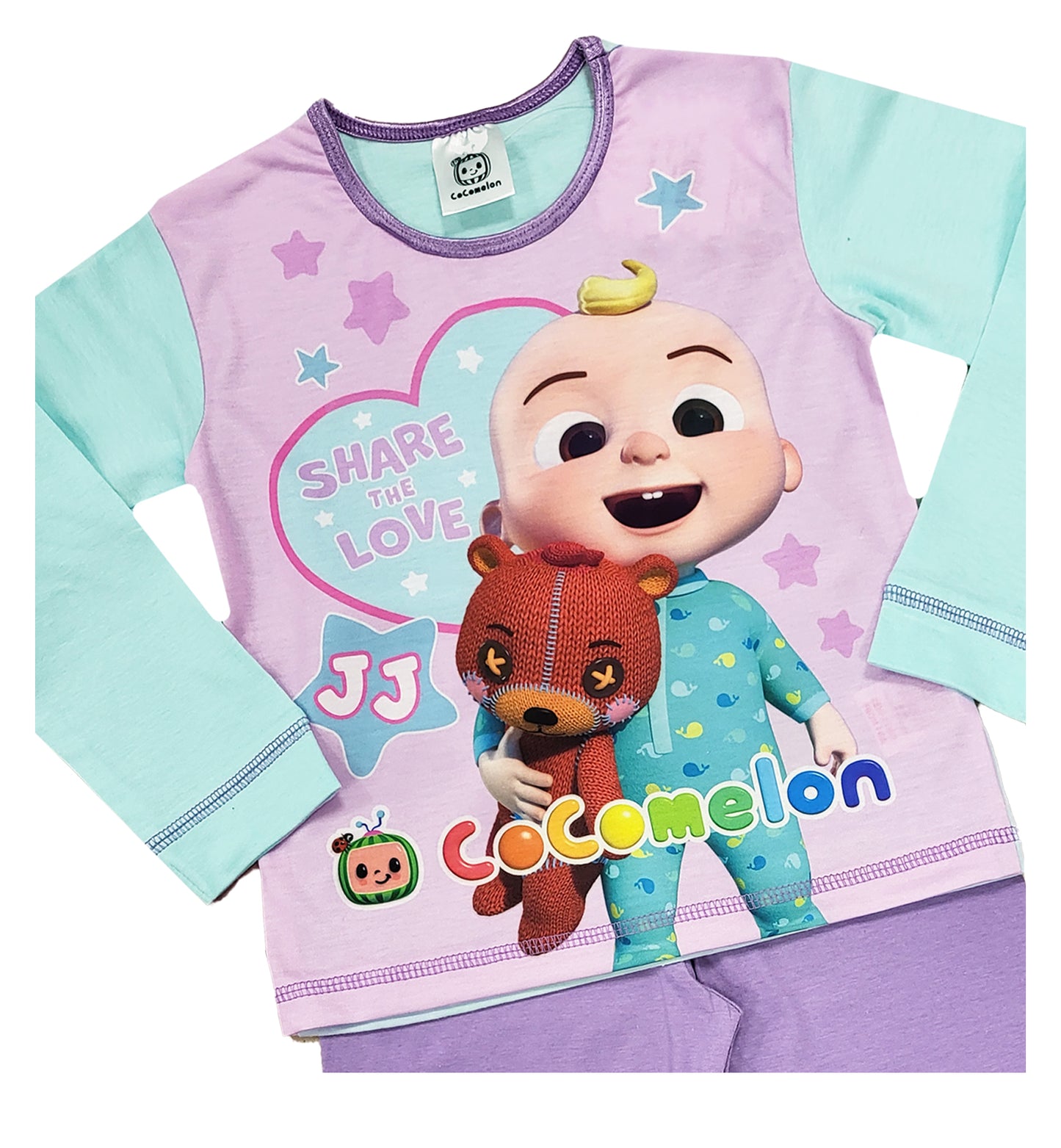 Girls Cocomelon Pyjamas - Share the Love
