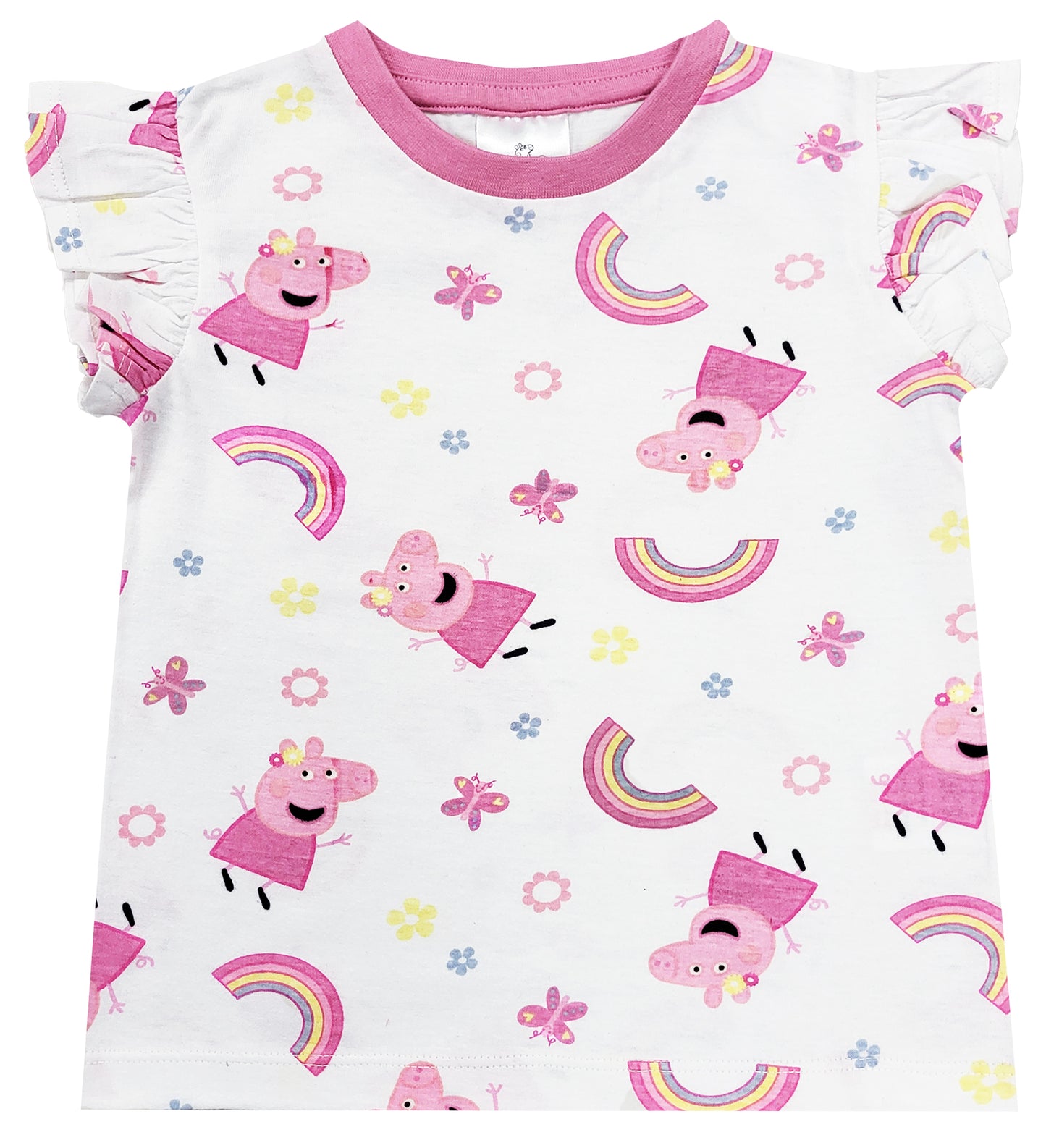 Girls Peppa Pig Dungaree Outfit