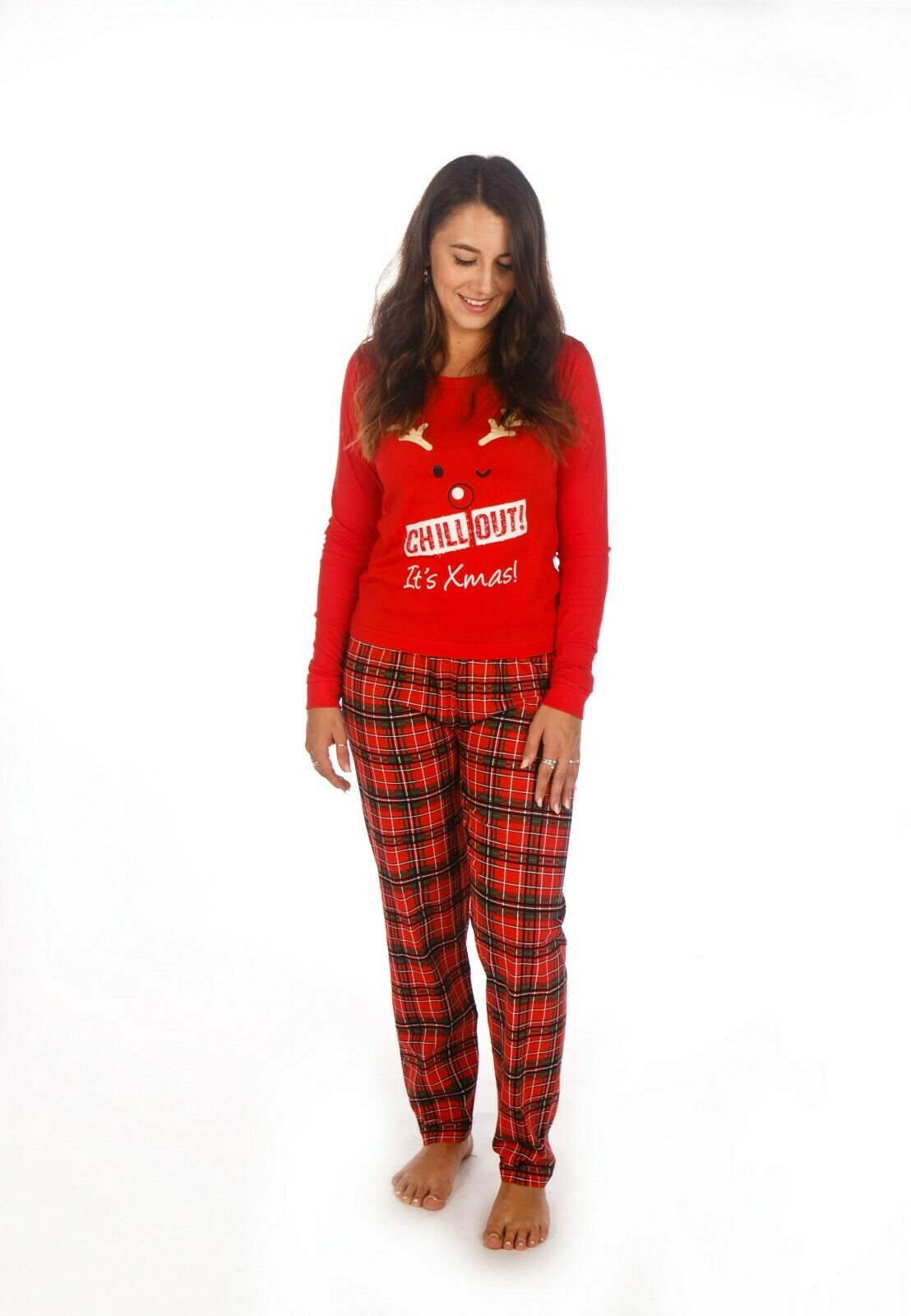 Family Matching Christmas Pyjamas - Chill