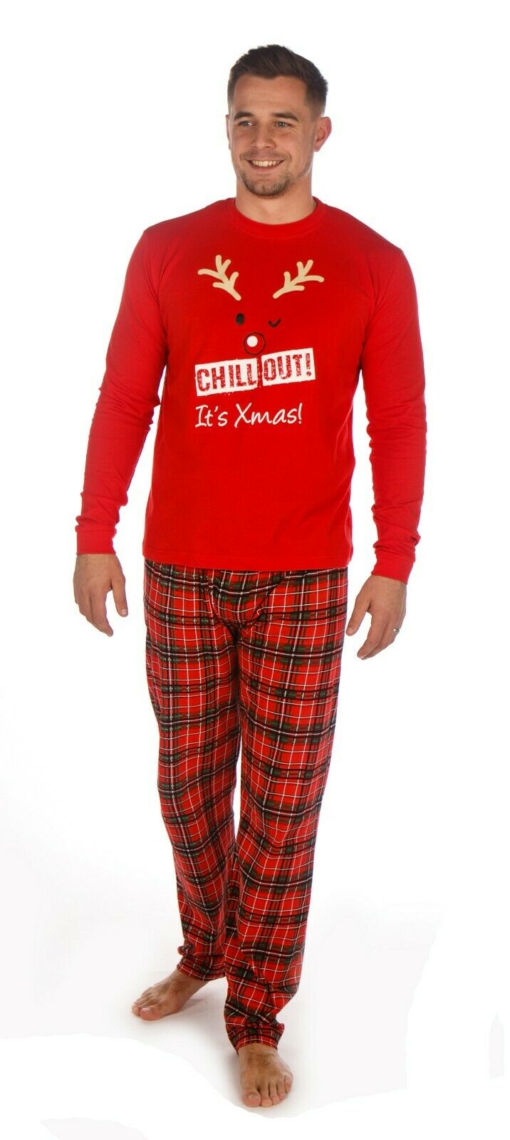 Family Matching Christmas Pyjamas - Chill