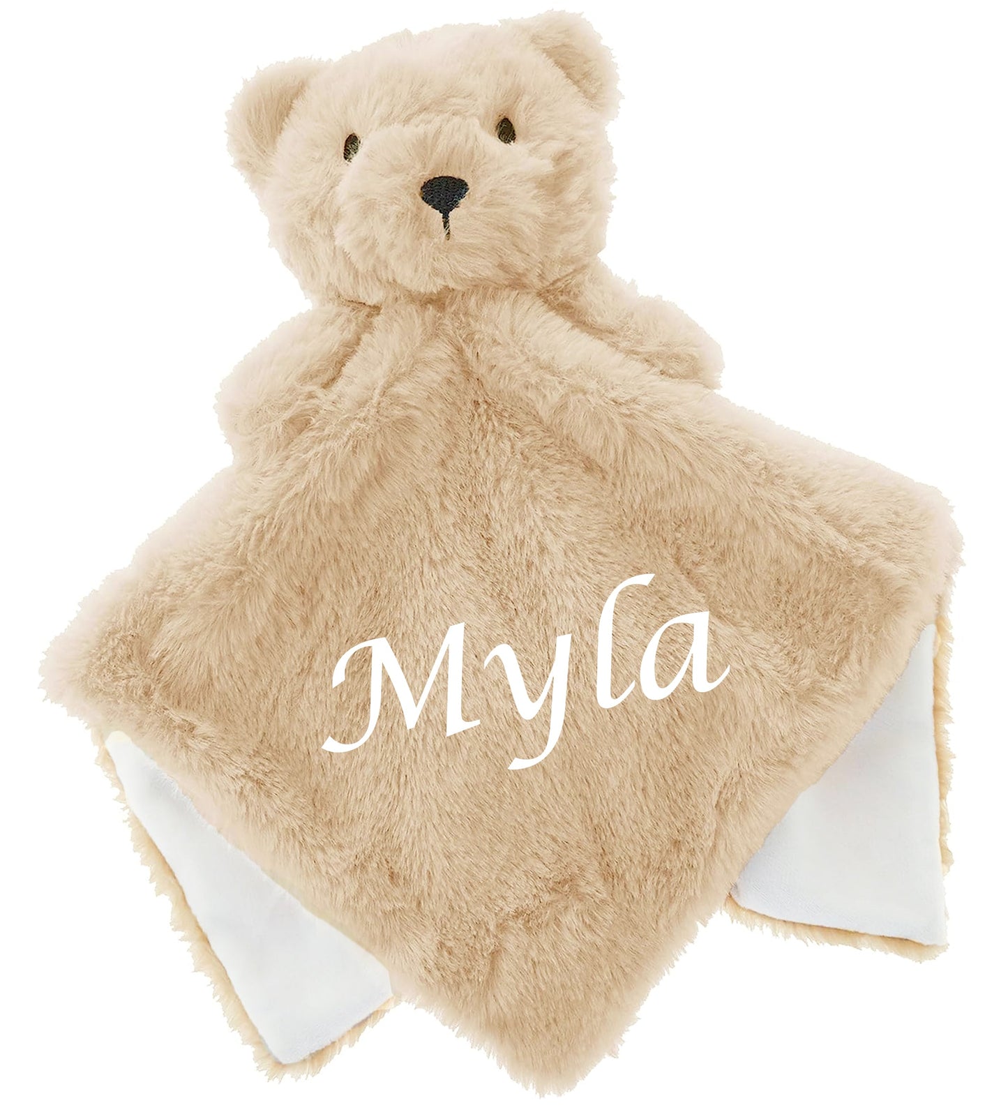 Personalised Baby Bear Comforter Blanket