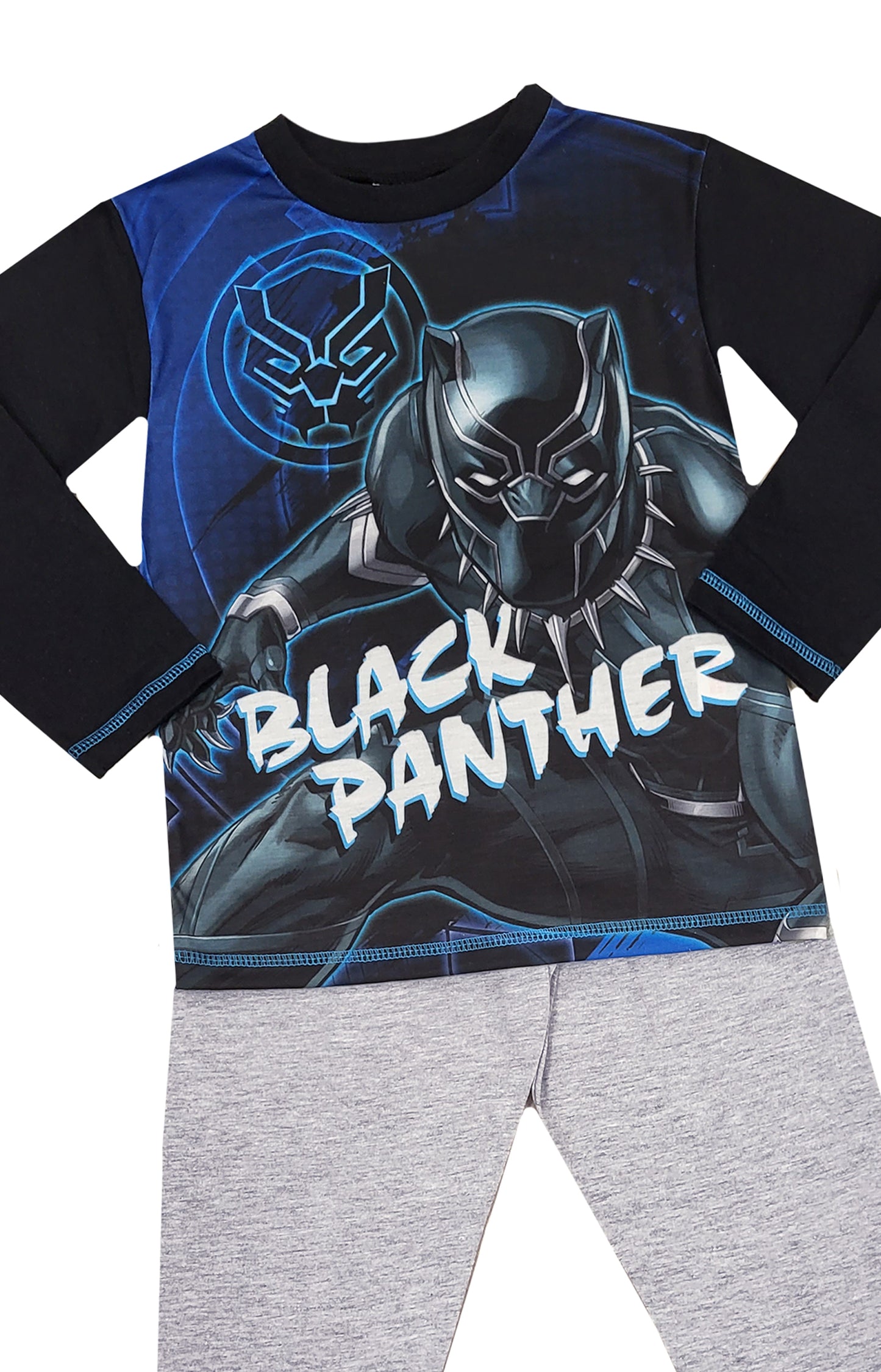 Boys Black Panther Marvel Pyjamas