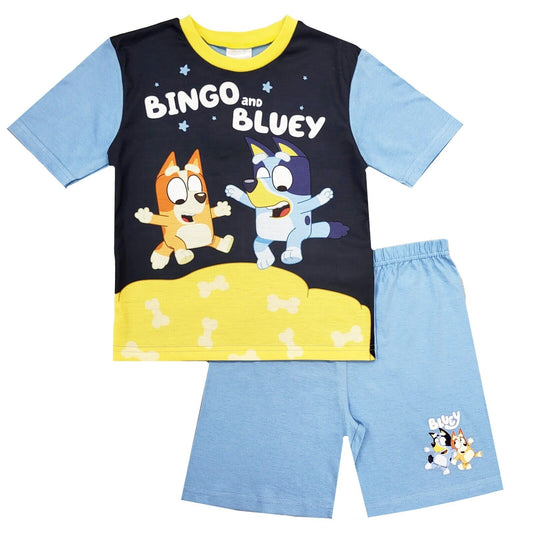 Boys Bluey and Bingo Short Pyjamas