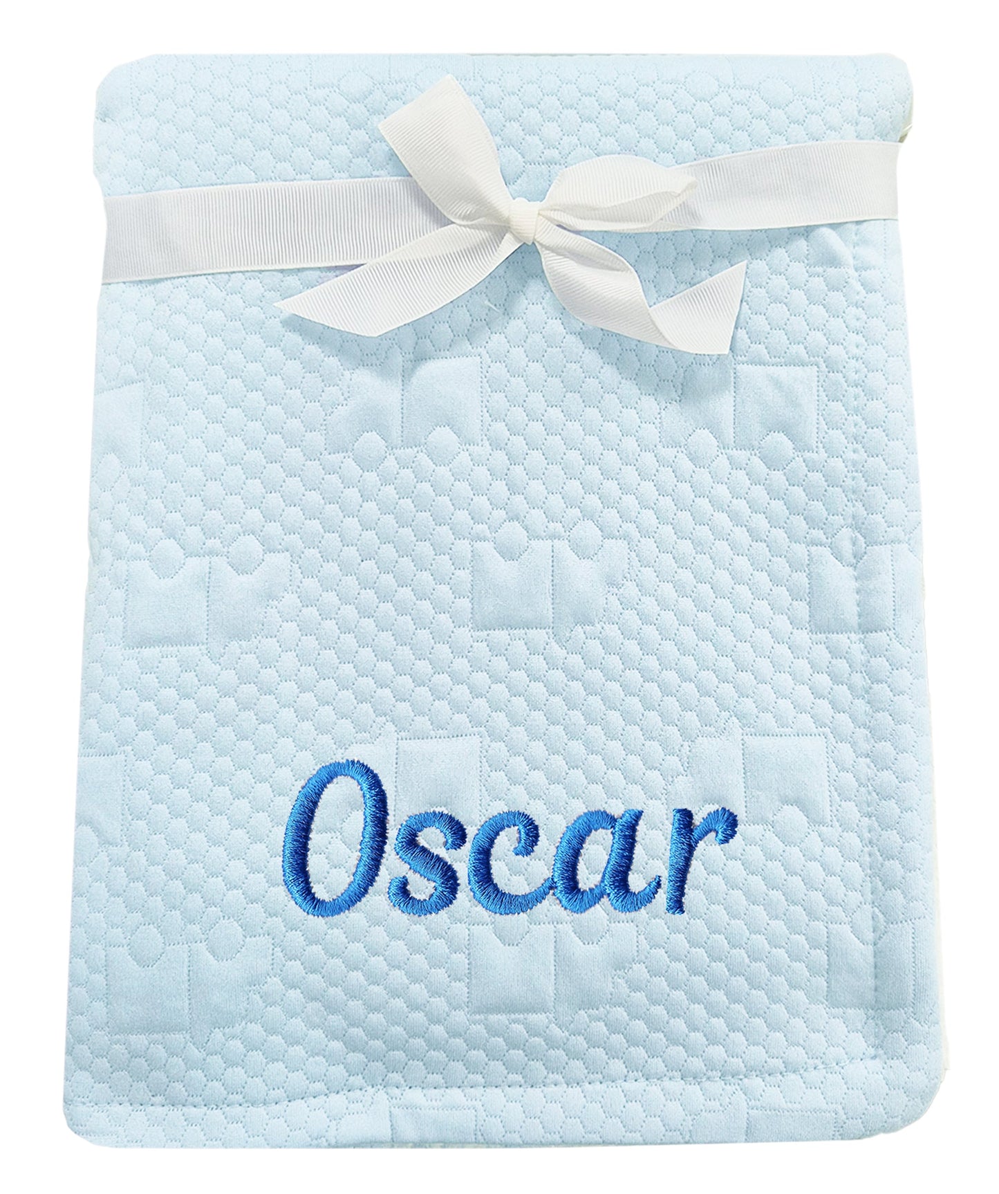 Personalised Blue Truck Lorry Blanket