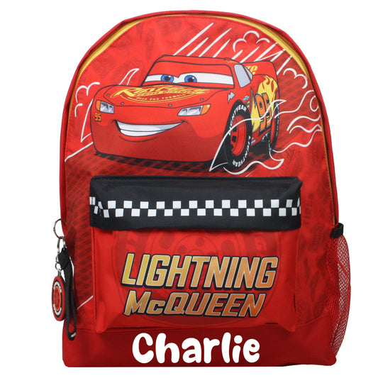 Cars Personalised Backpack